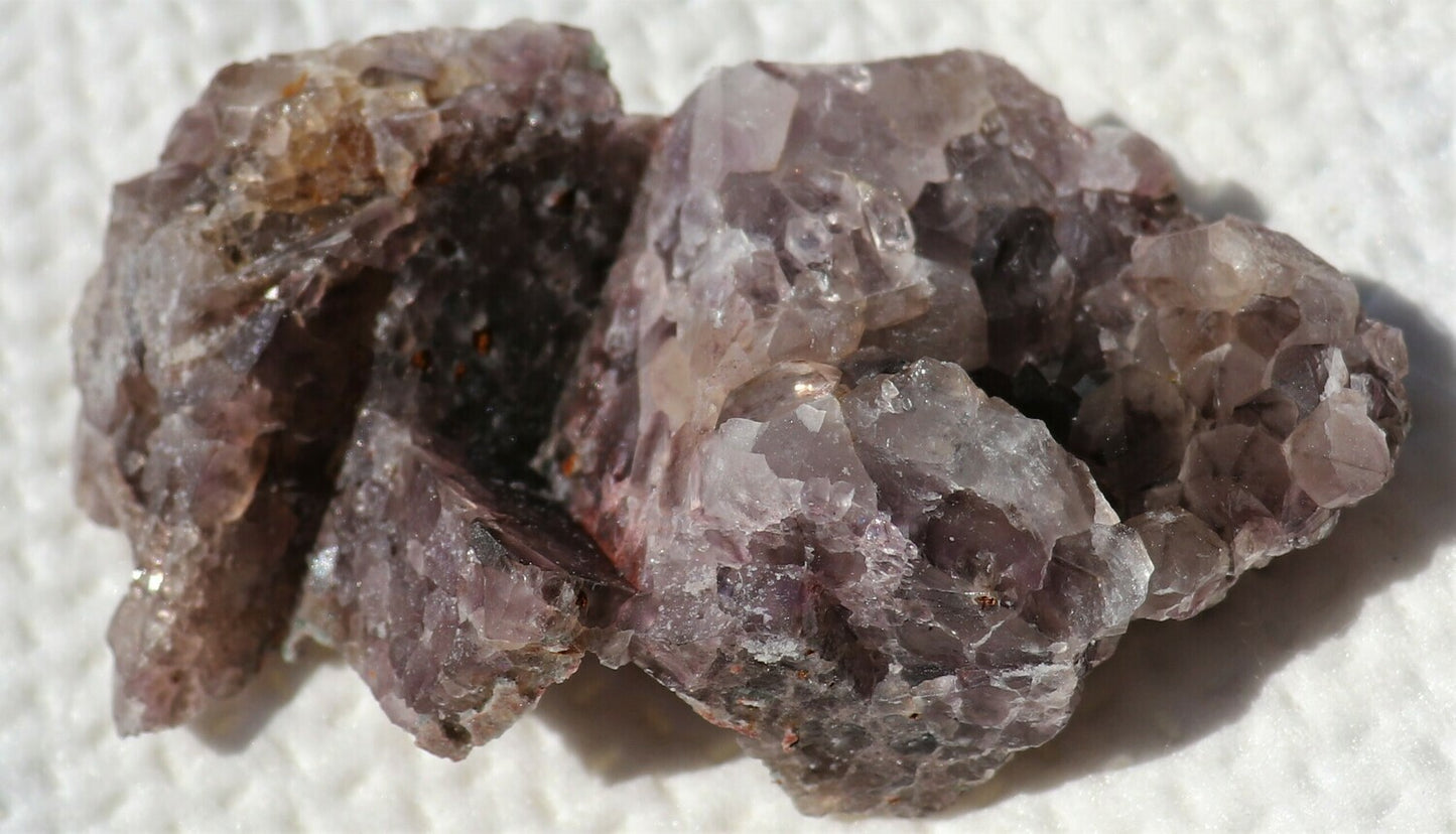 Wild Dual-flow Parallel-growth Smoky & Amethyst Epimorph Cluster