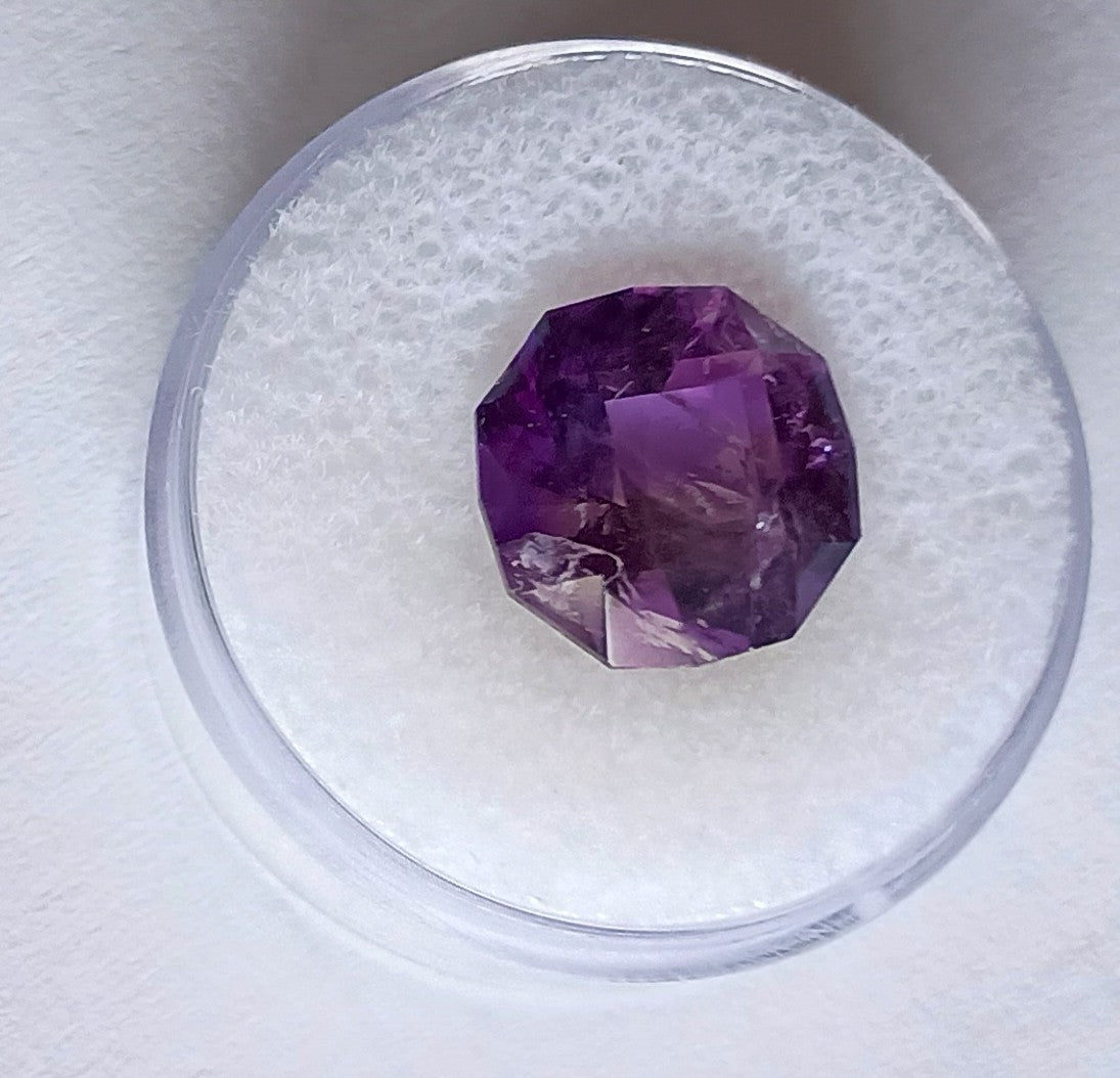HBM-FS-46 Beautiful Faceted Amethyst Gemstone