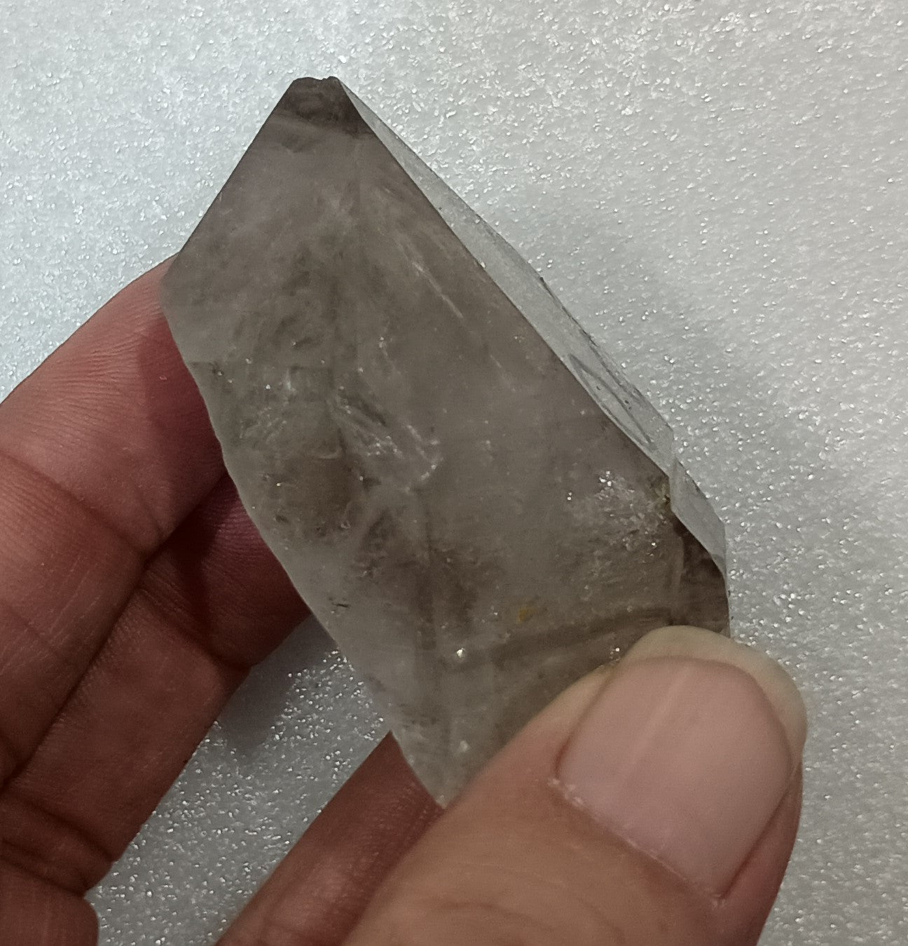 Arkansas Smoky Quartz Enhydro Crystal