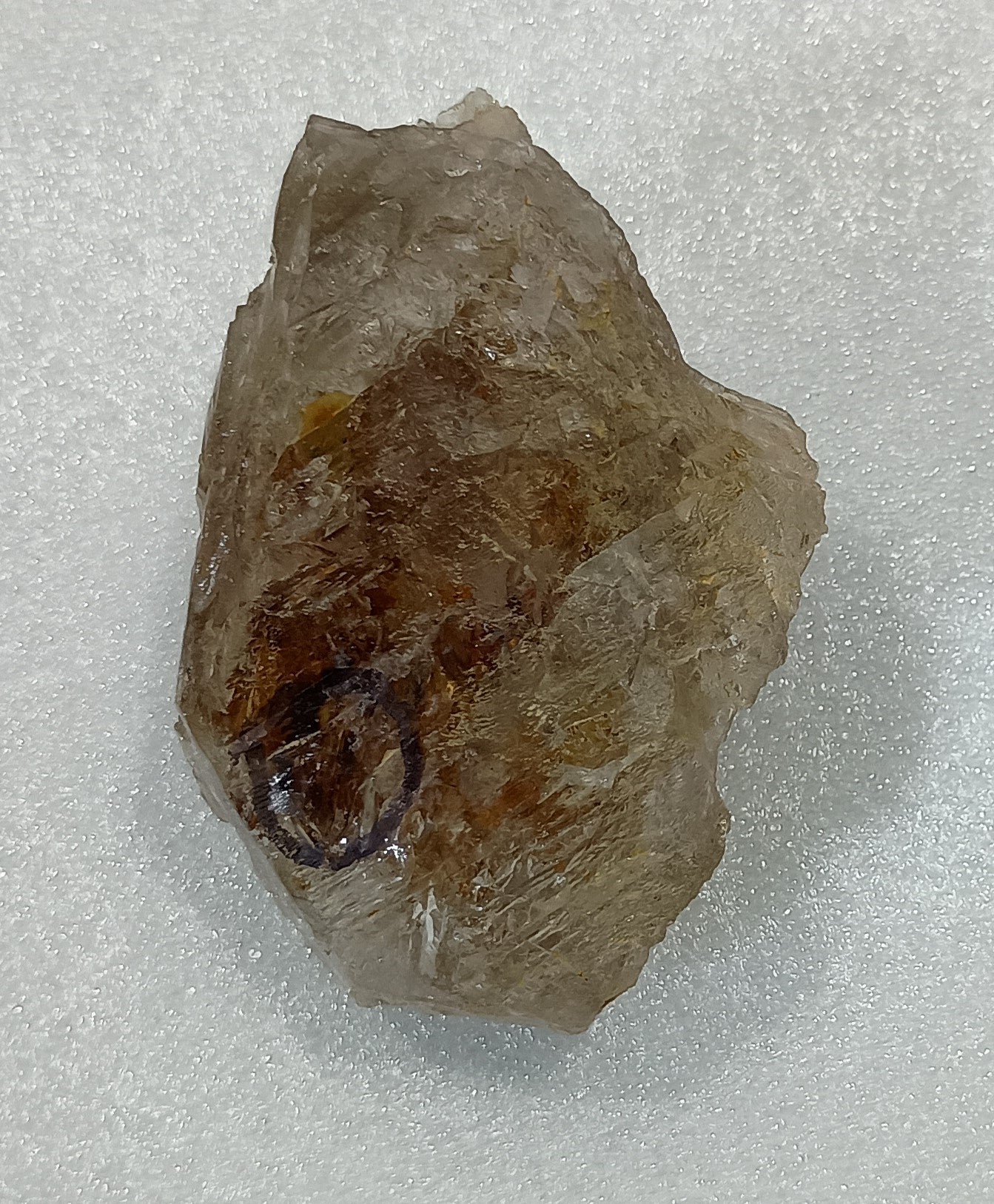 Mud-Gobber Arkansas Enhydro Quartz Crystal