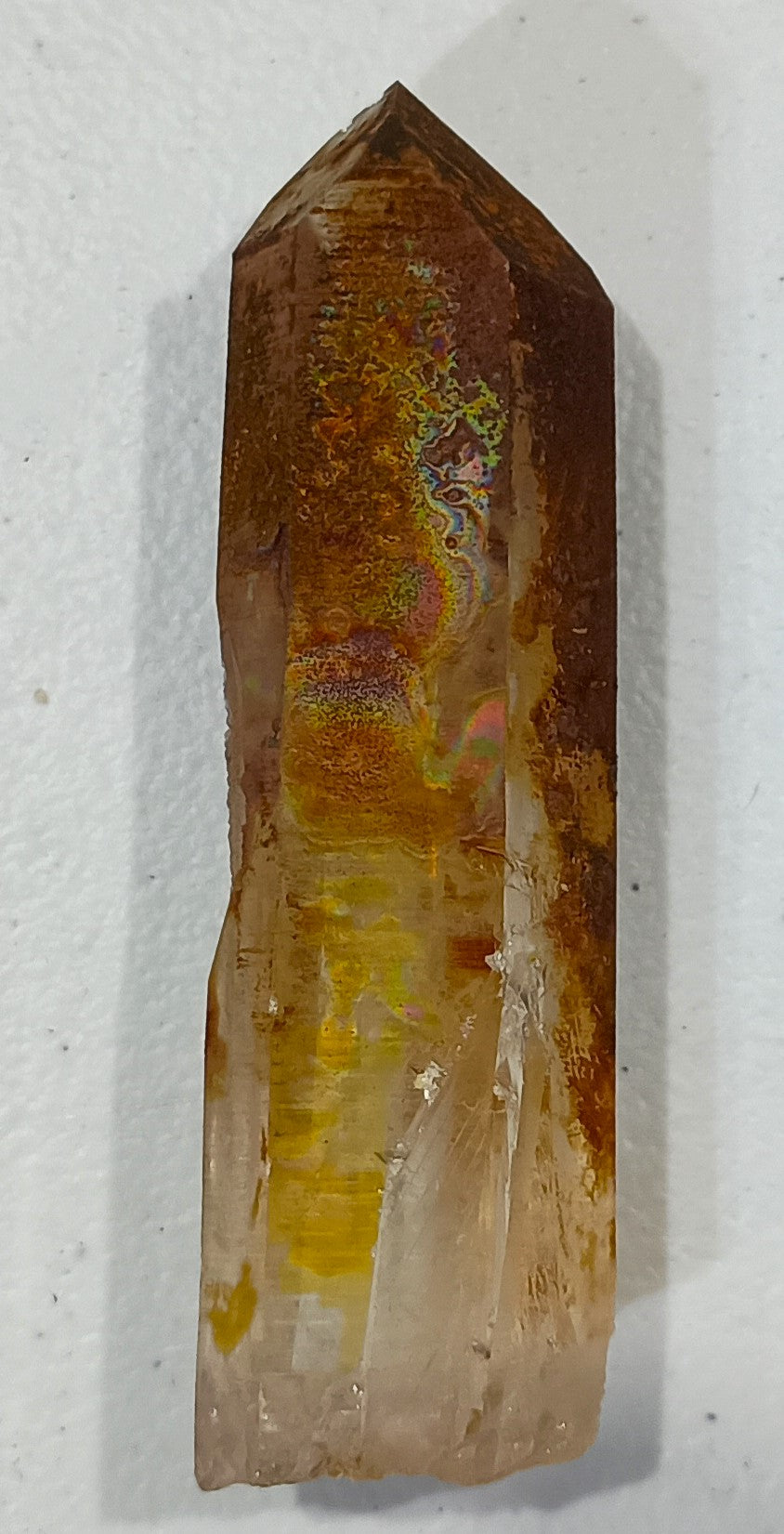 Iridescent Arkansas Quartz Crystal