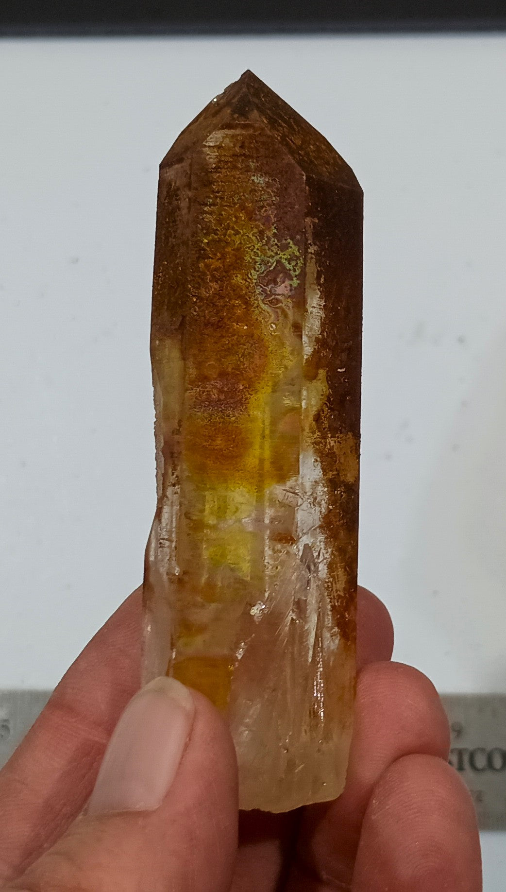 Iridescent Arkansas Quartz Crystal