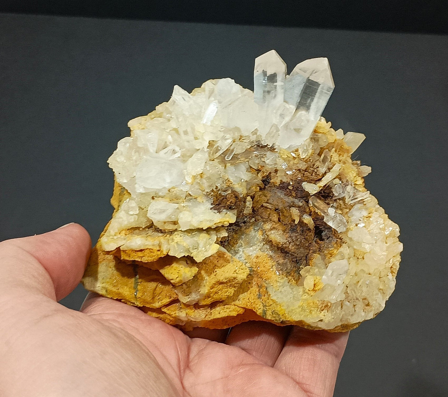 Arkansas Quartz Crystal Cluster