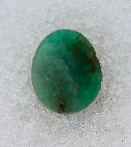 Green Fluorite Cabochon