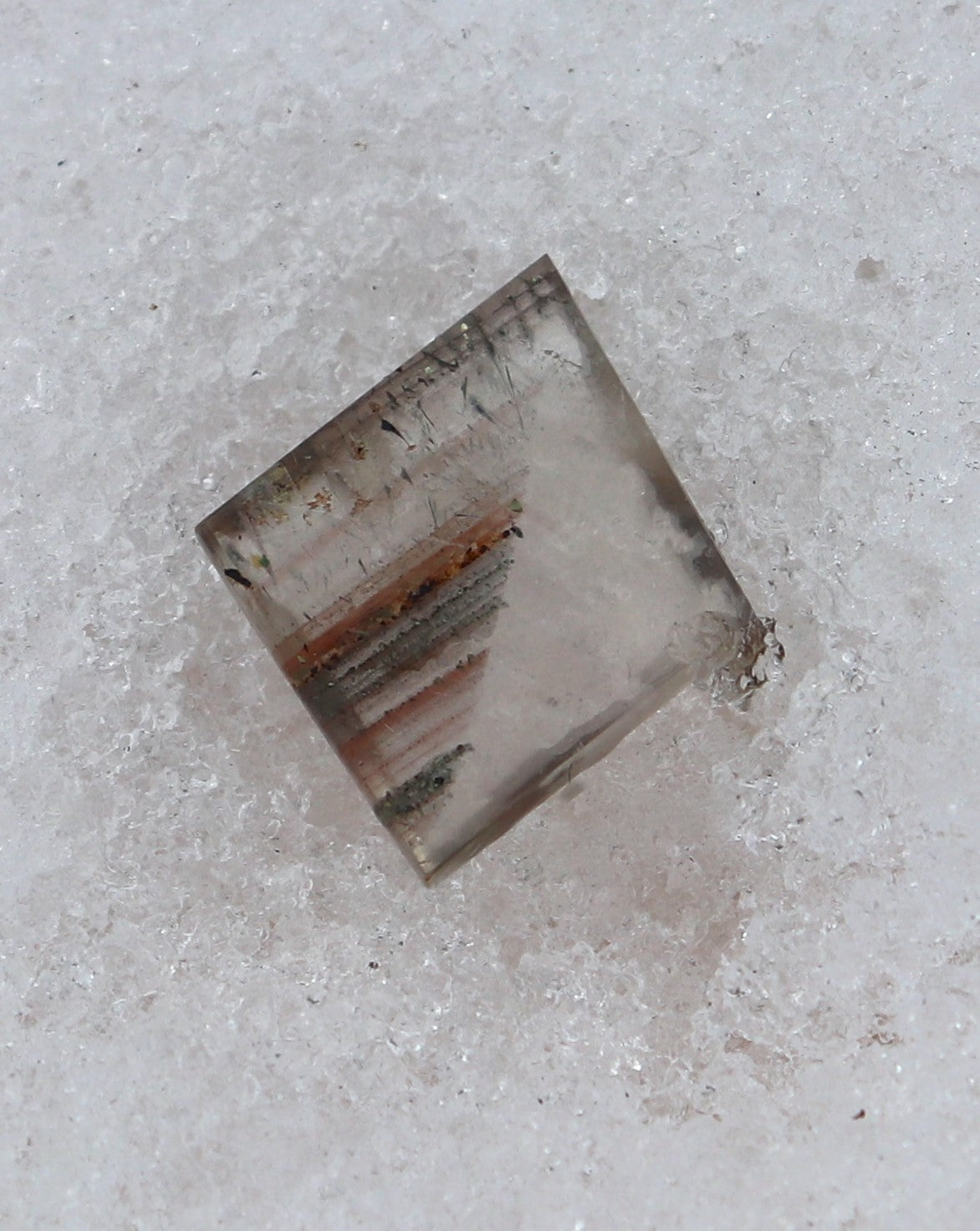 Zoned Calcite Cabochon