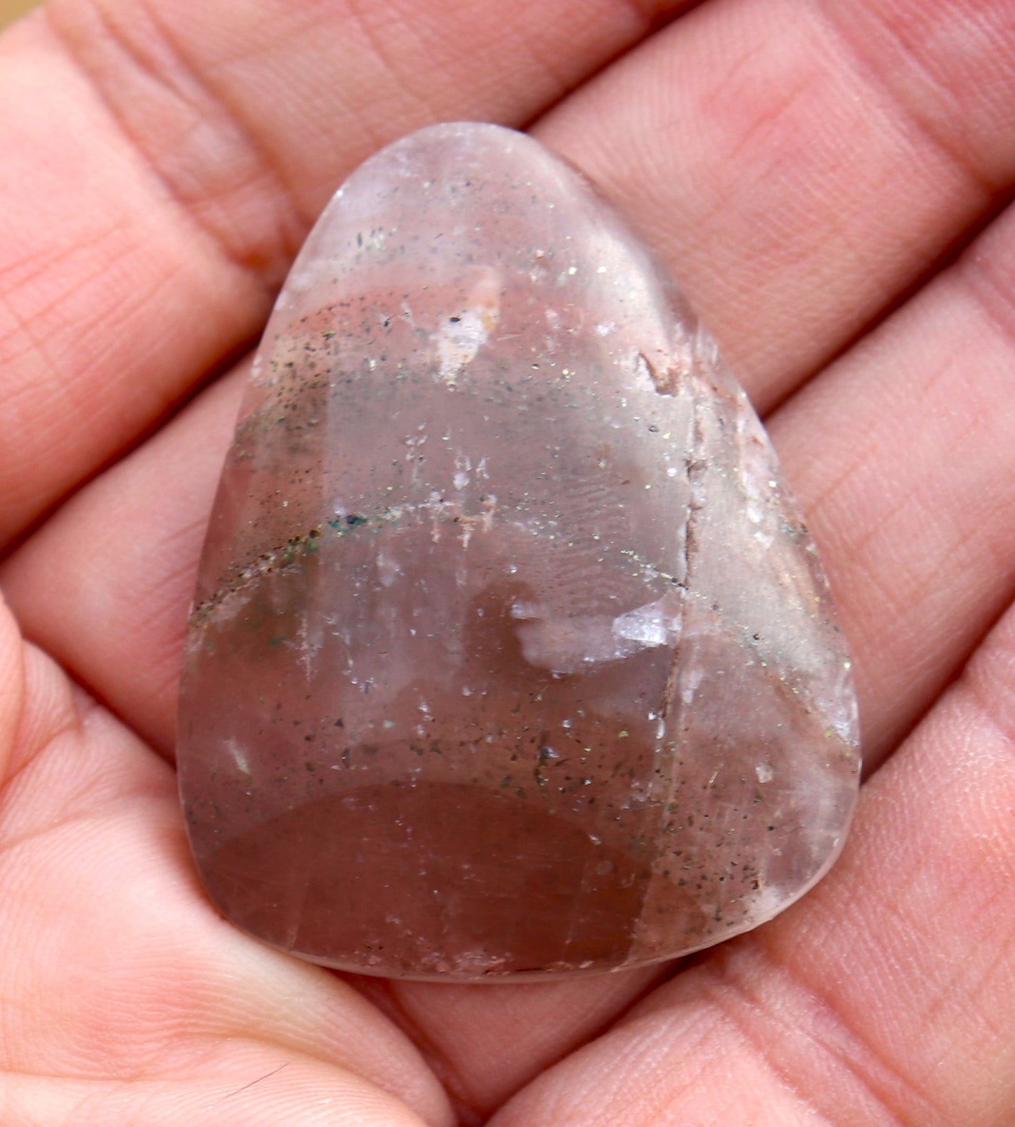 Zoned Calcite Cabochon