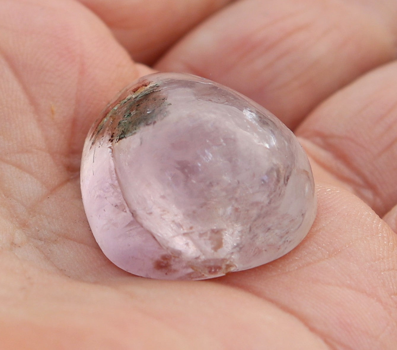 Zoned Calcite Cabochon