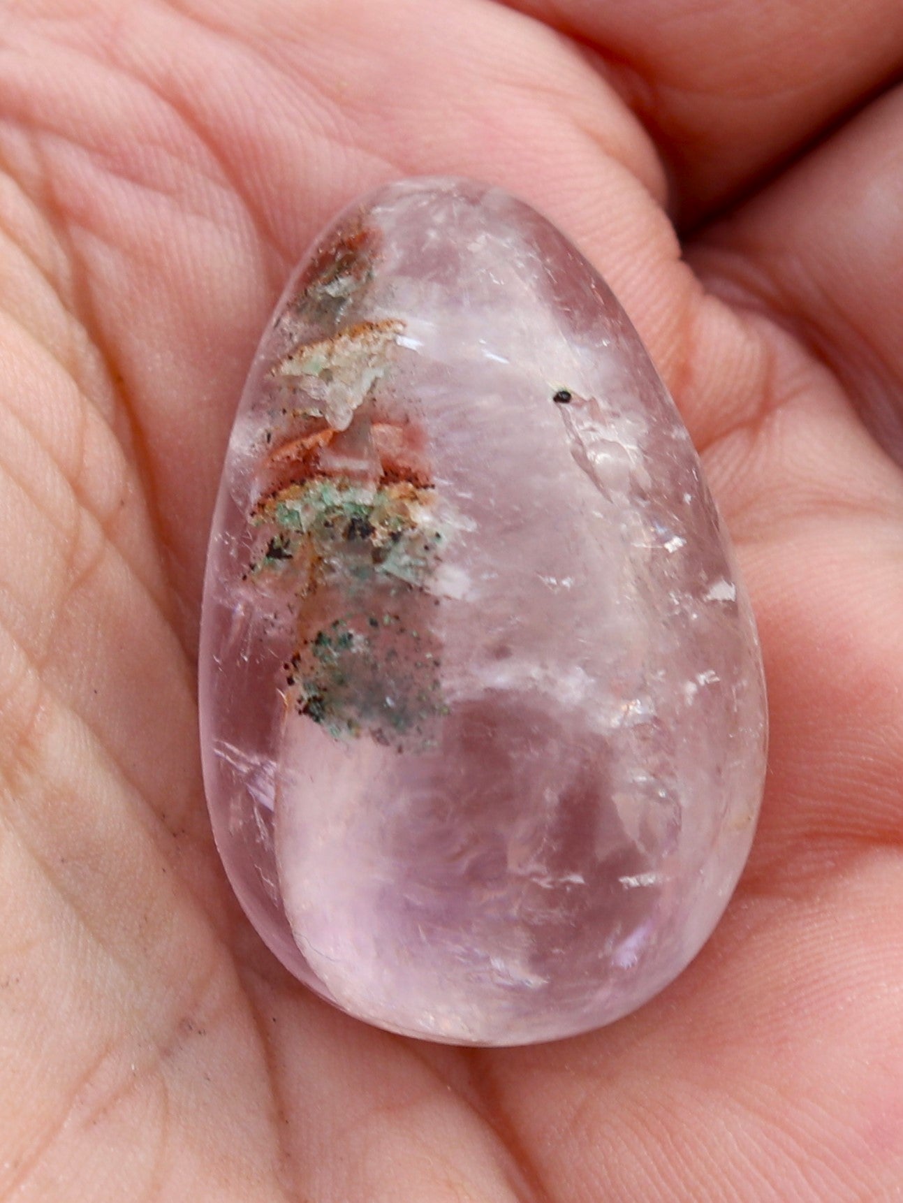 Zoned Calcite Cabochon