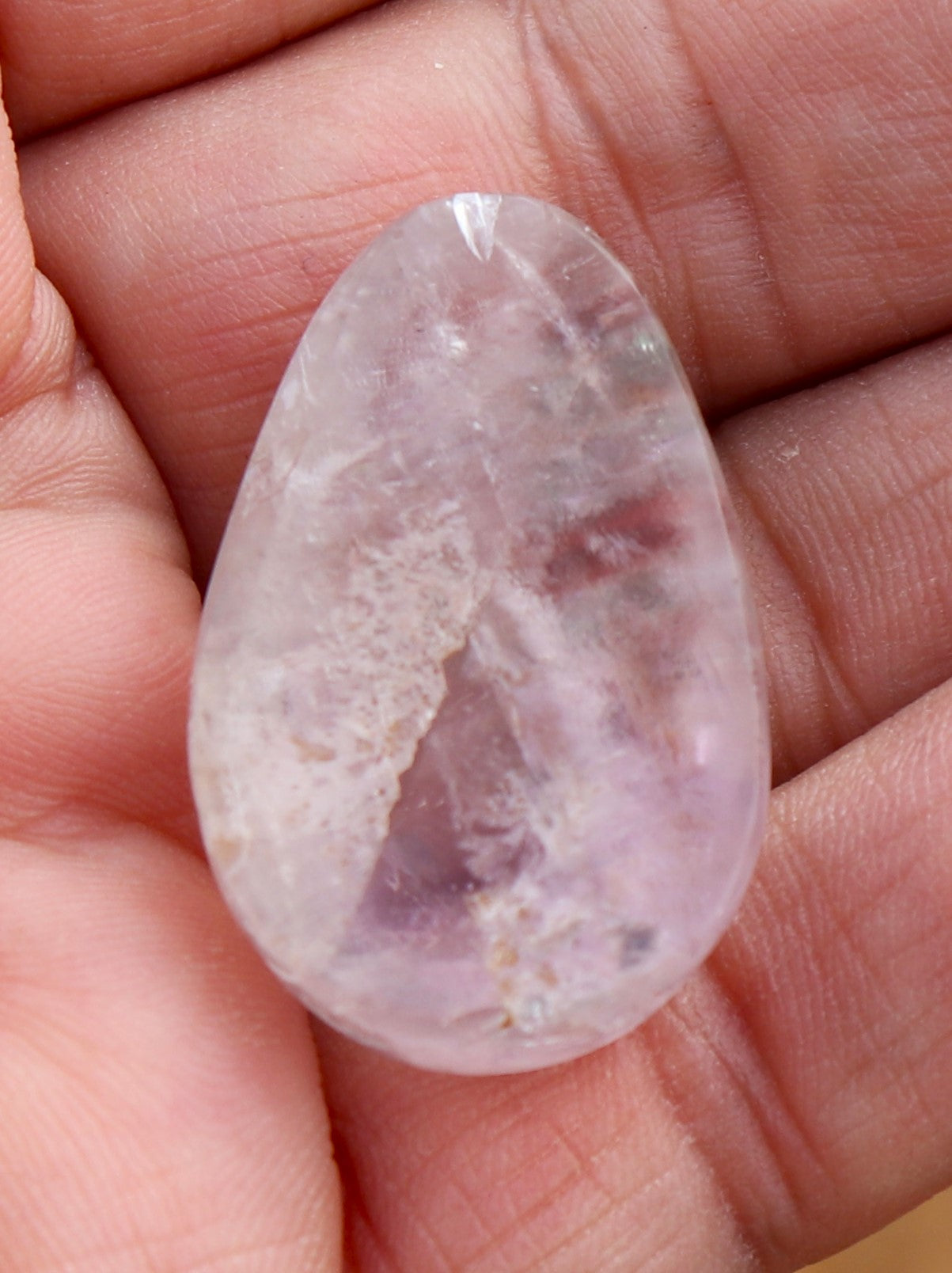 Zoned Calcite Cabochon