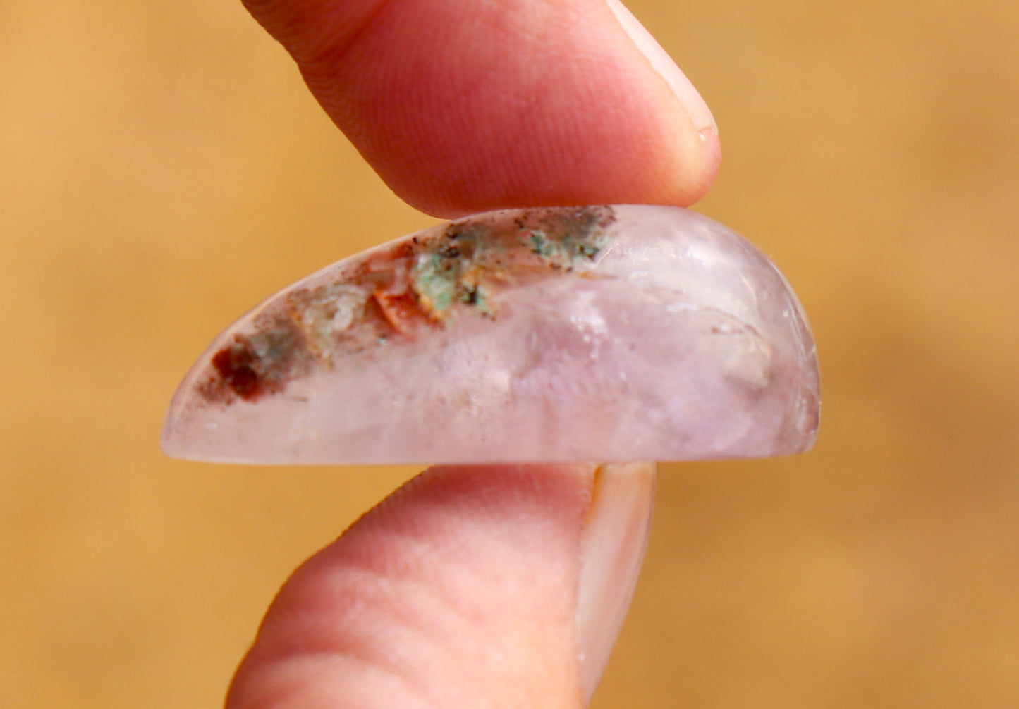 Zoned Calcite Cabochon