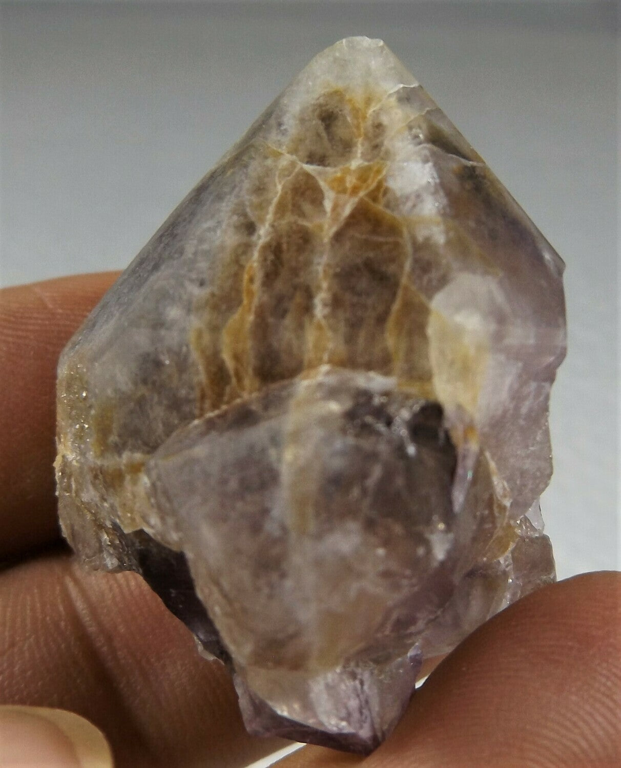 Large Hematite Included Amethyst Crystal