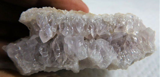 Faint Amethyst Crystal Epimorph Cluster