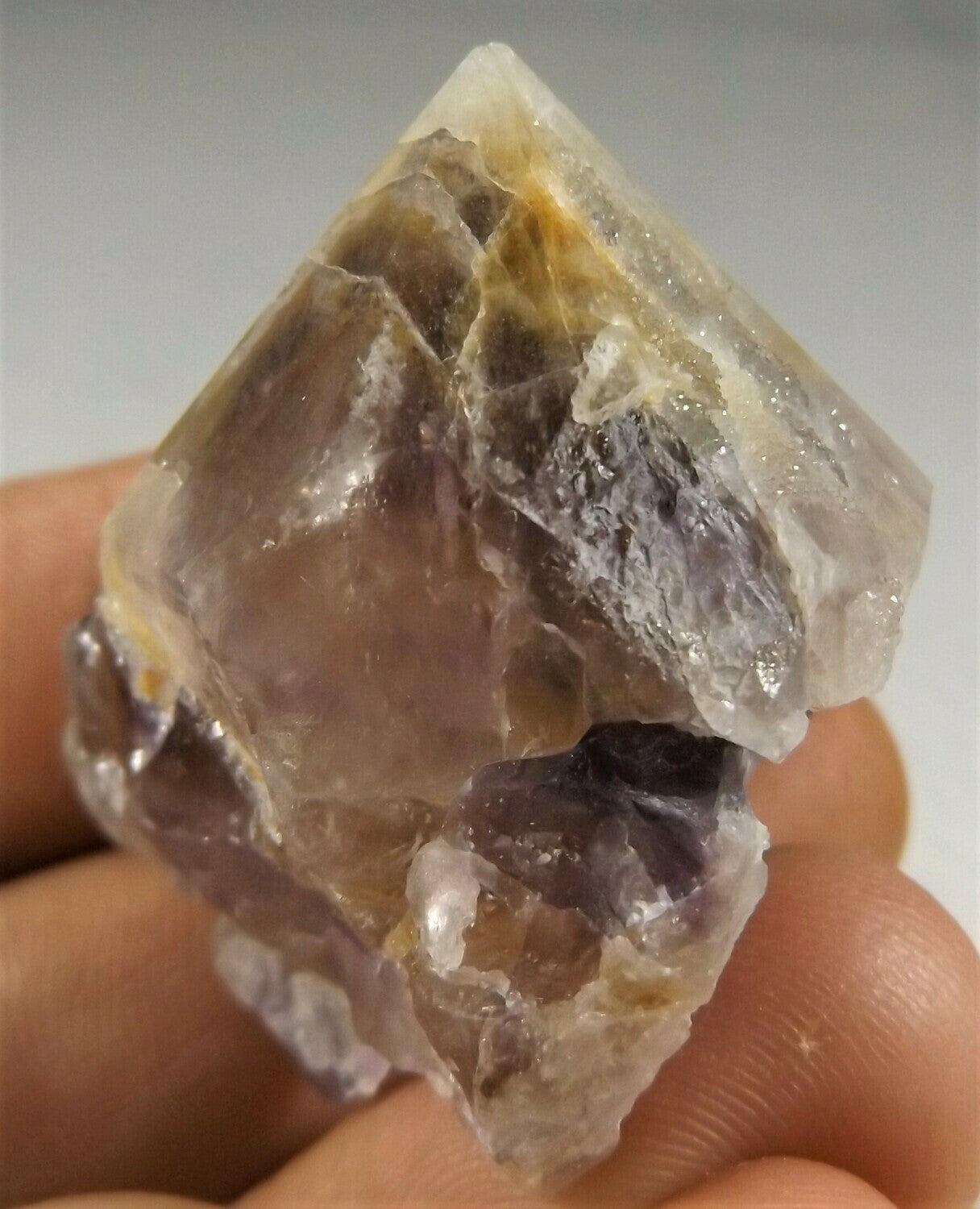 Large Hematite Included Amethyst Crystal