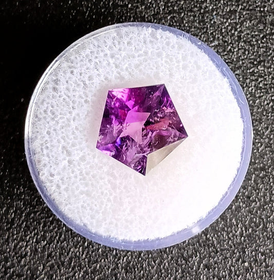 HBM-FS-34  Beautiful Faceted Amethyst Gemstone