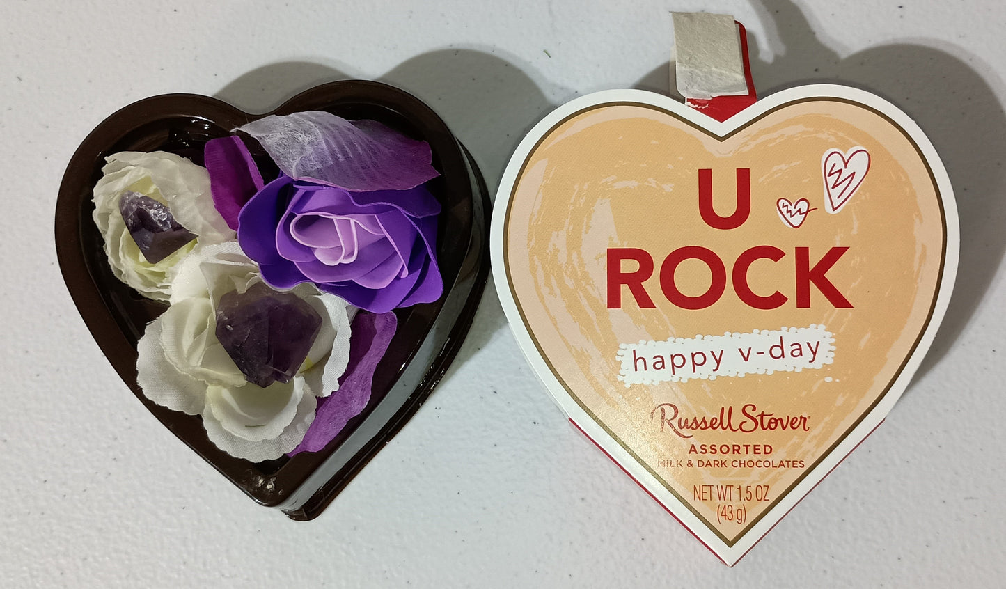 U Rock Amethyst Heart Box Kit