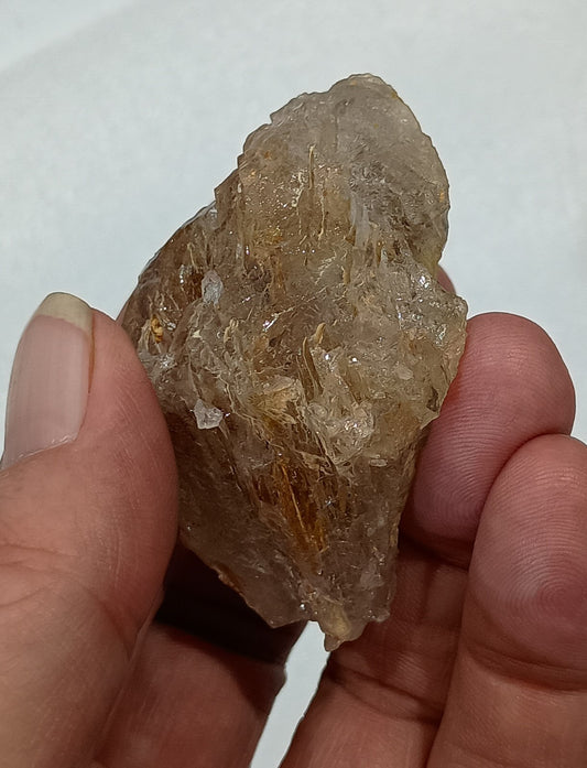 Mud-Gobber Arkansas Enhydro Quartz Crystal