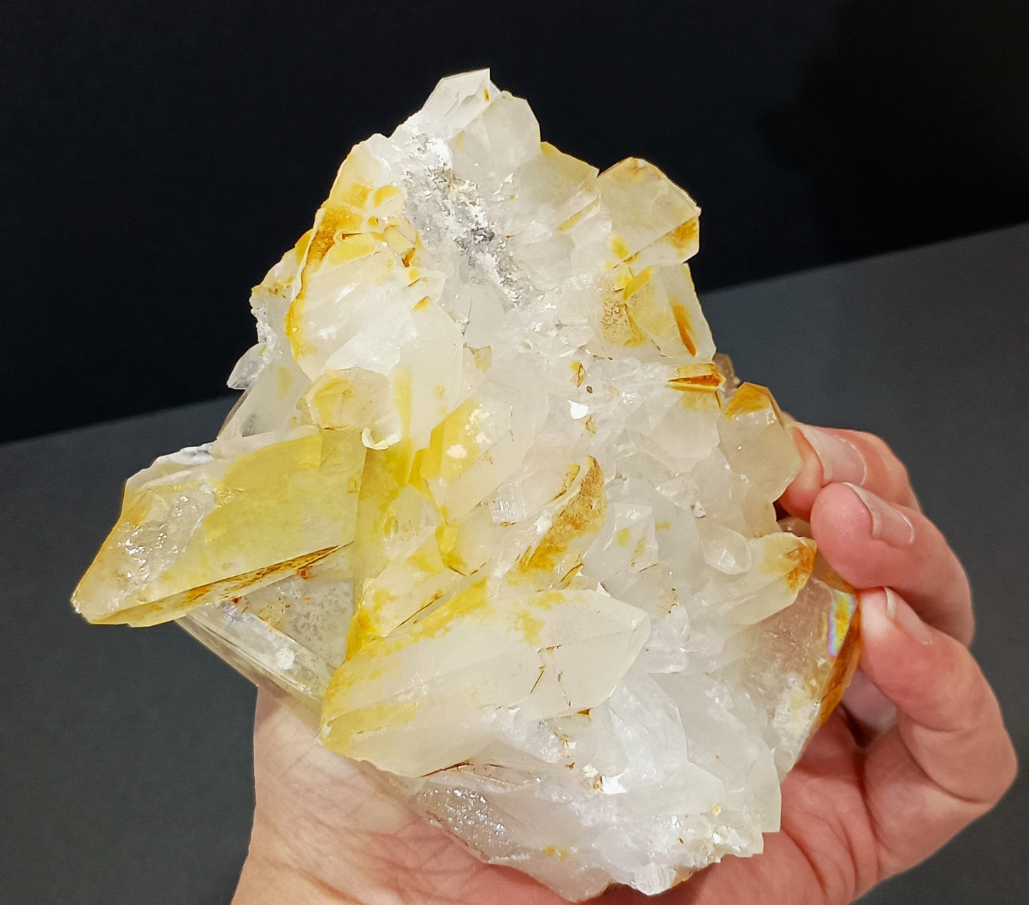 Arkansas Quartz Crystal Cluster