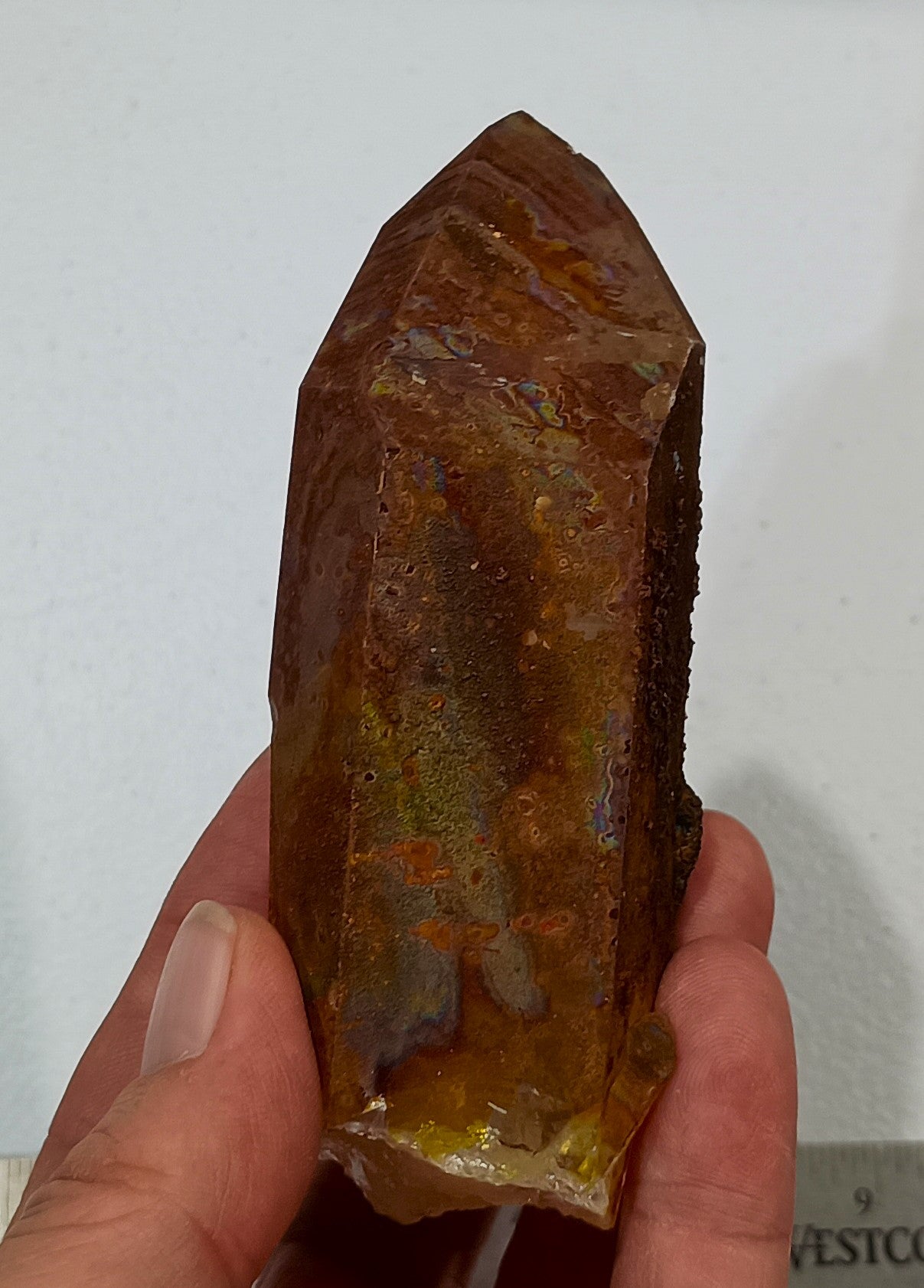 Iridescent Arkansas Quartz Crystal