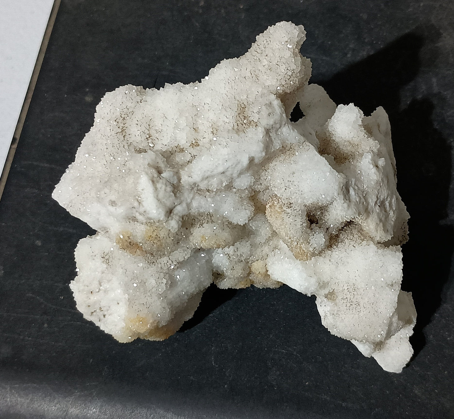 Quartz after Anhydrite Pseudomorph Cluster