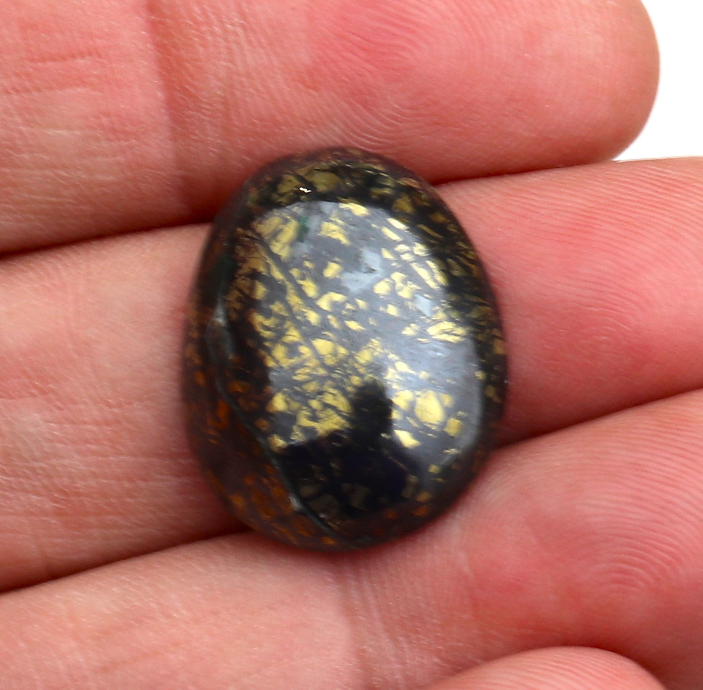 Chalcopyrite Tenorite Cabochon