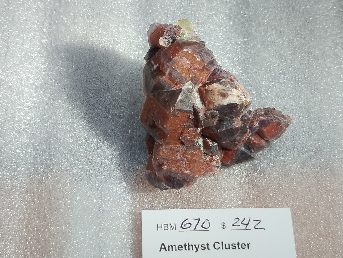 HBM670 - Very Nice 3-D Amethyst Cluster