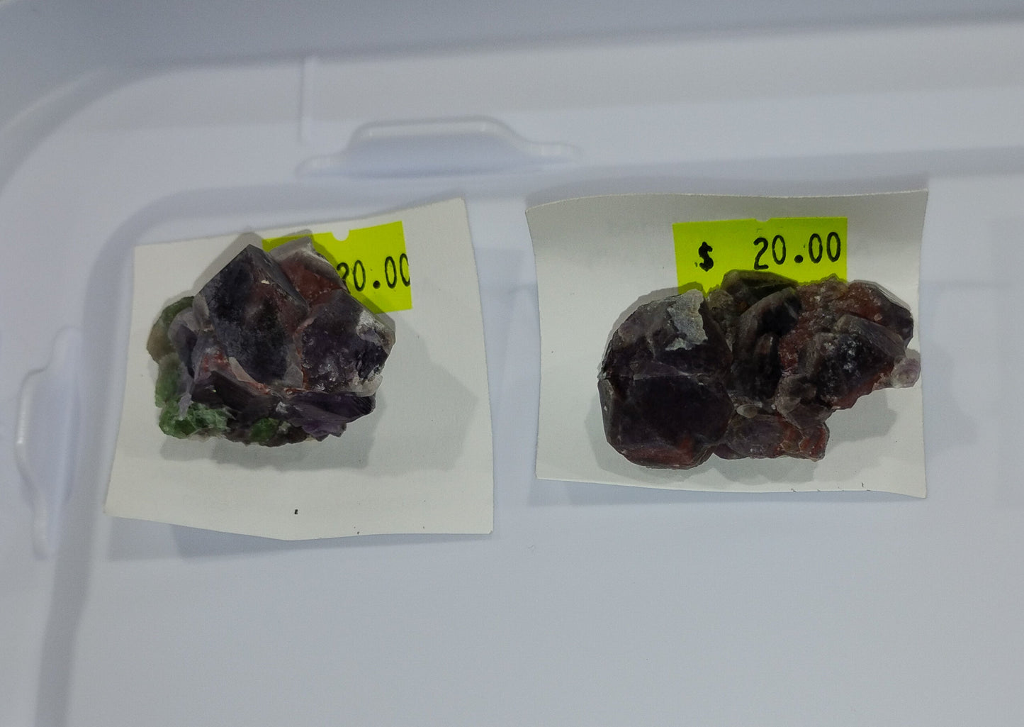 Half Flat of $20 Amethyst Specimens (6 pcs.)